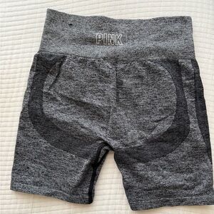 PINK Victoria's Secret Women's Charcoal Bike Shorts